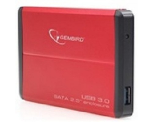 Gembird EE2-U3S-2-R Внешний корпус 2.5 Gembird EE2-U3S-2 , красный, USB 3.0, SATA