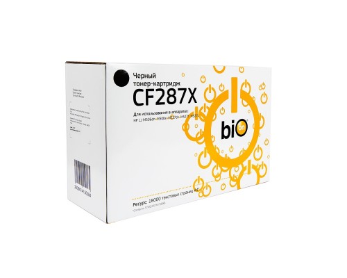 Bion BCR-CF287X Картридж для HP LaserJet E52545/M506/M527, LaserJet Enterprise M506/M527, LaserJet Flow E52545/M527, LaserJet Pro M501 (18000 стр.), Черный, с чипом