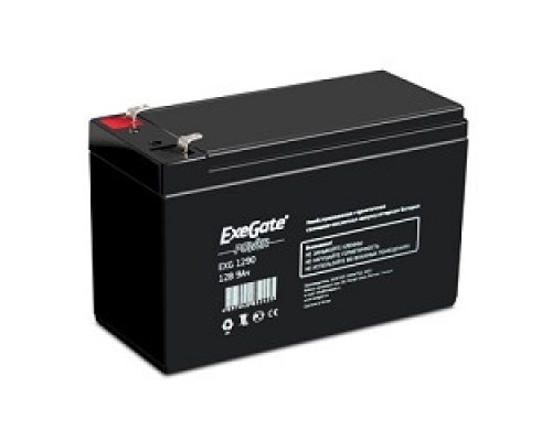 Exegate EP129860RUS Аккумуляторная батарея HR 12-9 (12V 9Ah 1234W, клеммы F2)