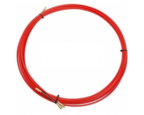 Rexant (47-1005) Протяжка кабельная (мини УЗК в бухте), стеклопруток, d=3,5мм, 5м КРАСНАЯ