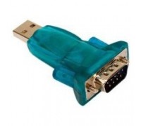 ORIENT Адаптер UAS-002, USB Am to RS232 DB9M (WCH CH340, поддерж.Win 8.x/10), крепеж разъема - винты