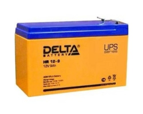 Delta HR 12-9 (9 Ач, 12В) свинцово- кислотный аккумулятор