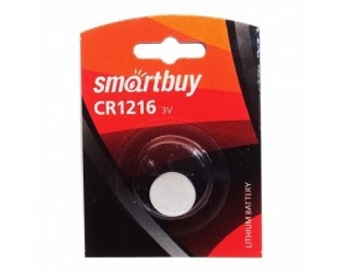 Smartbuy CR1216/1B (12/720) (SBBL-1216-1B) (1 шт. в уп-ке)