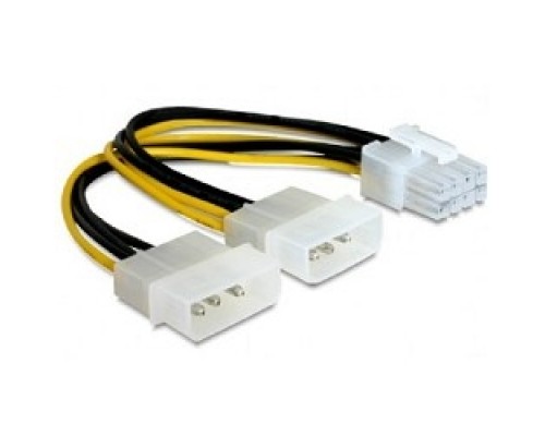 Cablexpert Разветвитель питания 2xMolex-&gt;PCI-Express 8pin, для подключения в/к PCI-Е (8pin) к б/п ATX (CC-PSU-81)