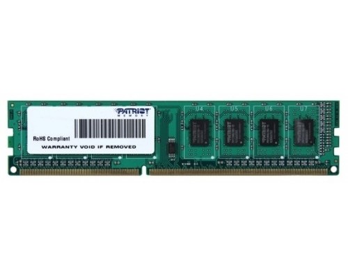 Patriot DDR3 DIMM 4GB (PC3-10600) 1333MHz PSD34G133381