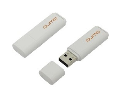 USB 2.0 QUMO 8GB Optiva 01 White QM8GUD-OP1-white