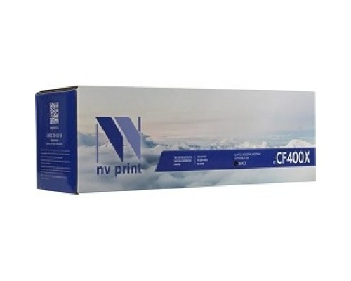 NV Print CF400XBK Картридж для HP Laser Jet Pro M252dw/M252n/M274n/M277dw/M277n, 2300к., BLACK