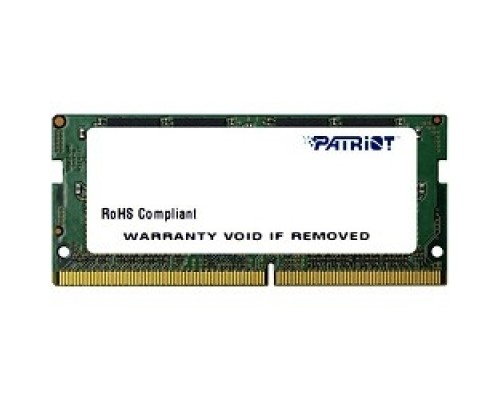 Patriot DDR4 SODIMM 8GB PSD48G213381S (PC4-17000, 2133MHz, 1.2V)