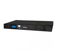 CyberPower PR1000ELCDRT1U Line-Interactive, 1000VA/670W USB/RS-232/EPO/SNMPslot (6 IEC С13)