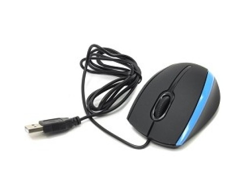 Defender MM-340 Black - Blue USB 52344 Проводная оптическая мышь, 3 кнопки,1000 dpi