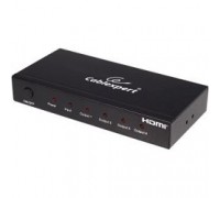 Gembird DSP-4PH4-02 HDMI Cablexpert, HD19F/4x19F, 1 компьютер =&gt; 4 монитора, Full-HD, 3D, 1.4v