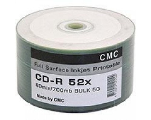 и CMC CD-R 80 52x Bulk/50 Full Ink Print