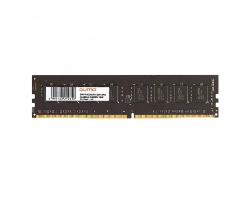 QUMO DDR4 DIMM 8GB QUM4U-8G2400P16 PC4-19200, 2400MHz OEM/RTL