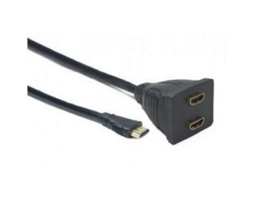 Cablexpert DSP-2PH4-002 HDMI Cablexpert DSP-2PH4-002, HD19F/2x19F, 1 компьютер =&gt; 2 монитора, пассивный, Full-HD, 3D, 1.4v