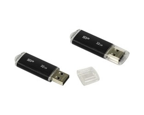 Silicon Power USB Drive 32Gb Ultima-II SP032GBUF2U02V1K USB2.0, Black