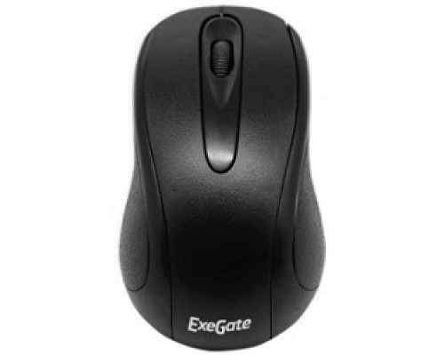Exegate EX264099RUS Мышь Exegate SH-9026 &lt;black, optical, 3btn/scroll, 1000dpi, USB&gt;, Color box