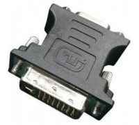 Cablexpert Переходник DVI-VGA, 29M/15F, черный, пакет (A-DVI-VGA-BK)
