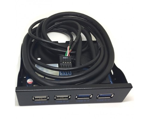 Espada Планка на переднюю панель USB3.0-2 порта + USB2.0-2 порта (EFr4Usb2&3) (41918)