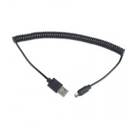 Cablexpert Кабель USB 2.0 Pro, AM/microBM 5P, 1.8м, витой, черный, пакет (CC-mUSB2C-AMBM-6)