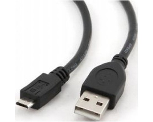 Cablexpert Кабель USB 2.0 Pro, AM/microBM 5P, 1м, экран, черный, пакет (CCP-mUSB2-AMBM-1M)