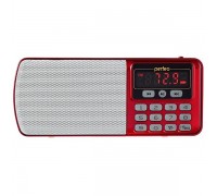 Perfeo радиоприемник цифровой ЕГЕРЬ FM+ 70-108МГц/ MP3/ питание USB или BL5C/ красный (i120-RED) PF_5026