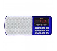 Perfeo радиоприемник цифровой ЕГЕРЬ FM+ 70-108МГц/ MP3/ питание USB или BL5C/ цвет синий (i120-BL) PF_5027