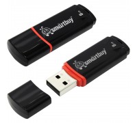Smartbuy USB Drive 8Gb Crown Black SB8GBCRW-K