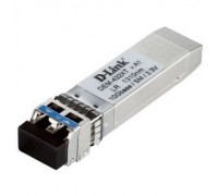 D-Link 432XT/B1A PROJ Трансивер SFP+ с 1 портом 10GBase-LR для одномодового оптического кабеля (до 10 км, разъем Duplex LC)