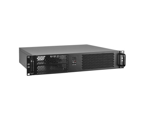 Exegate EX264961RUS Серверный корпус Exegate Pro 2U390-04 &lt;RM 19, высота 2U, глубина 390, БП 800ADS, USB&gt;