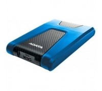 A-Data Portable HDD 1Tb HD650 AHD650-1TU31-CBL USB 3.0, 2.5, Blue Противоударные Slim