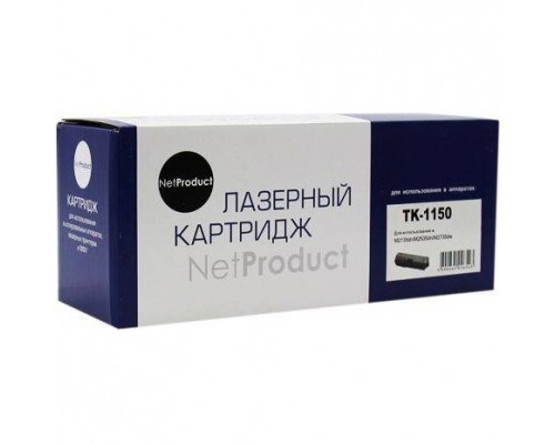 NetProduct TK-1150 Тонер-картридж для Kyocera-Mita M2135dn/M2635dn/M2735dw, 3K с чипом