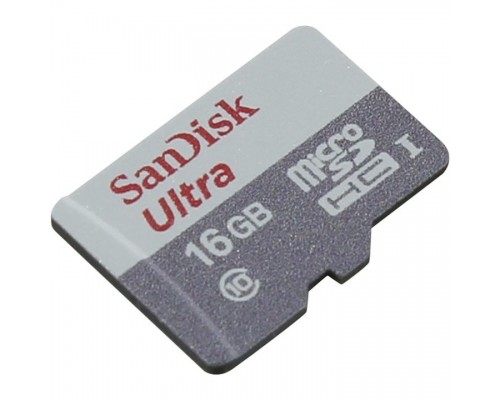 Micro SecureDigital 16Gb SanDisk SDSQUNS-016G-GN3MN MicroSDHC Class 10, Ultra Android