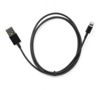 Cablexpert Кабель USB 2.0 AM/Lightning, для iPhone5/6/7/8/X, IPod, IPad, 1м, черный, пакет (CC-USB-AP2MBP)