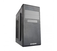 Exegate EX269431RUS Корпус Miditower UN-603 Black, ATX, &lt;UN400, 120mm&gt; 2*USB, Audio