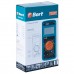 Bort BMM-1000N Мультиметр 91271143 Диапазон постоянного напряжения 0-1000 тип, диапазон постоянного тока 0-20 тип, диапазон переменного напряжения 0-750 тип, 0.3 кг, набор акс 4 шт