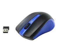 Oklick 485MW black/blue optical (1200dpi) cordless USB (2but) 997826