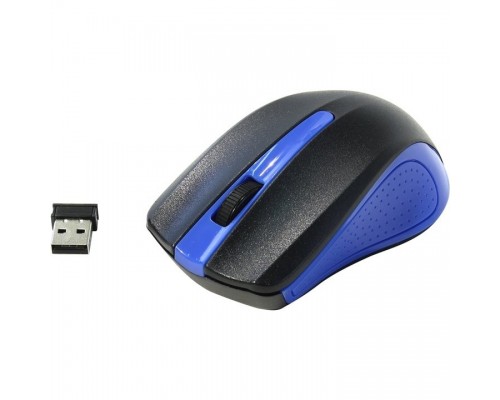 Oklick 485MW black/blue optical (1200dpi) cordless USB (2but) 997826