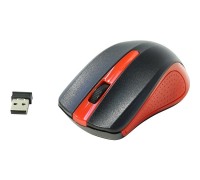 Oklick 485MW black/red optical (1200dpi) cordless USB (2but) 997828