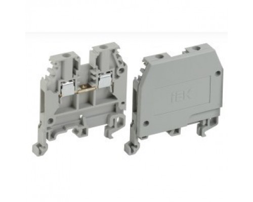 Iek YZN10-004-K03 Зажим наборный ЗНИ-4мм2 (JXB 35 А) серый