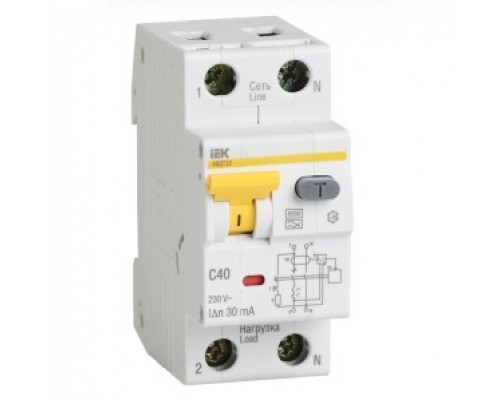 Iek MAD22-5-006-C-30 АВДТ 32 C6 - Автоматический Выключатель Дифф. тока