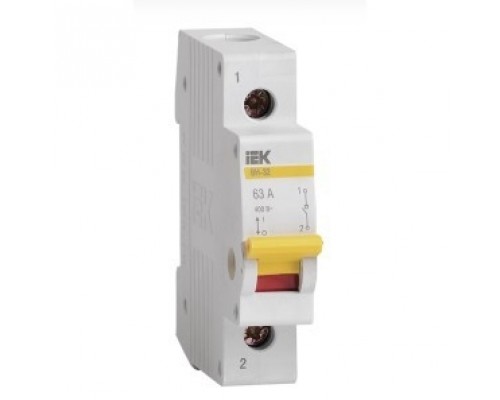 Iek MNV10-1-100 Выключатель нагрузки (мини-рубильник) ВН-32 1Р100А ИЭК