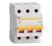 Iek MNV10-3-063 Выключатель нагрузки (мини-рубильник) ВН-32 3Р 63А ИЭК