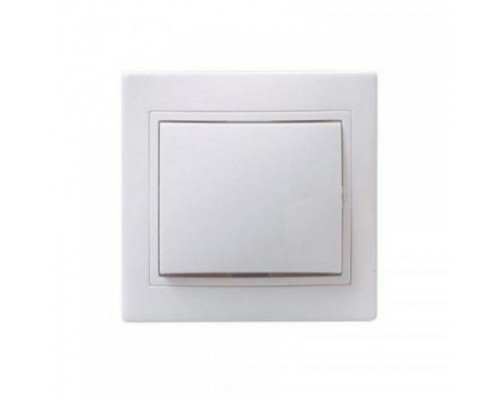 Iek EVK13-K01-10-DM ВСк10-1-0-КБ Выключатель 1кл кноп. 10А КВАРТА (белый)