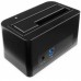 Gembird HD32-U3S-4 Докстанция 2.5/3.5 черный, USB 3.0, SATA, HDD/SSD