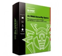 BHW-B-12M-2-A3(A2) Dr. Web Security Space, картонная упаковка, на 12 месяцев, на 2 ПК 350931