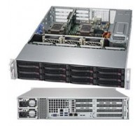 Supermicro SYS-6029P-WTRT 2U, 2xLGA3647, 12xDDR4, up to 12x3.5 (8xSAS/SATA + 4SAS/SATA/NVMe), 1xM.2 PCIE, 2x10GbE, 2x1200W, 826BAC4-R1K23WB X11DDW-NT