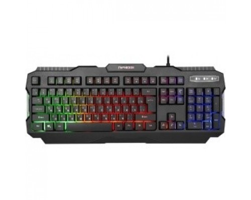 Гарнизон Клавиатура игровая GK-330G, подсветка, код Survarium, USB, черный, антифантомные клавиш