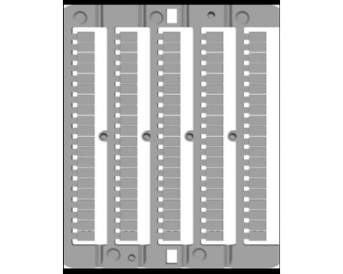 Dkc ZNU008-RET CNU/8/030, 100/ чистые маркировочные таблички