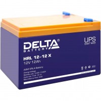 Delta HRL 12-12 X (12Ач, 12В) свинцово- кислотный аккумулятор