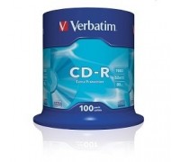 Verbatim и CD-R 100 шт. 48/52-x 700Mb, Cake Box ( 43411)